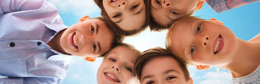 Children in a playground